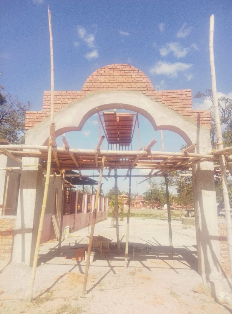 Tourism infrastructure project photo 7: Gateway construction progress